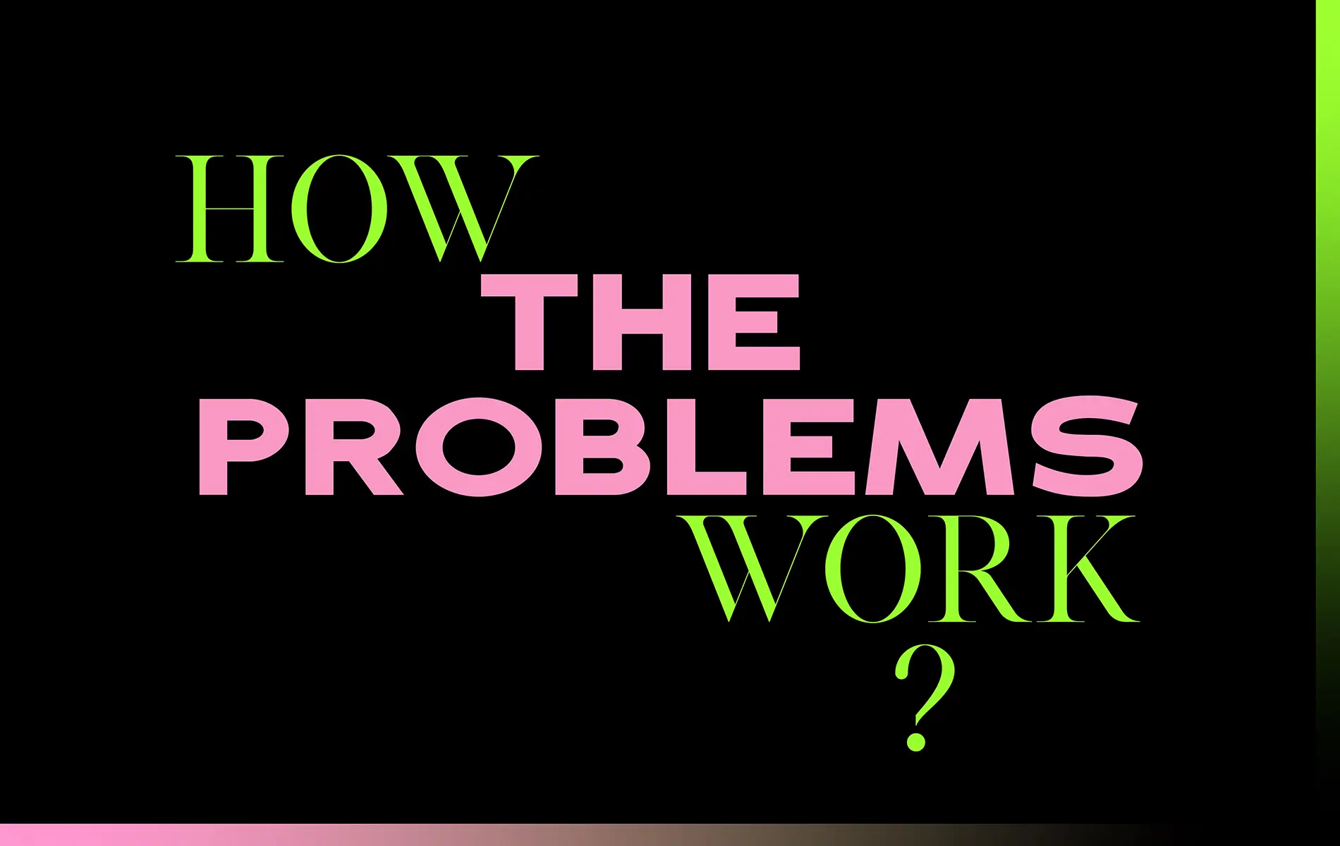 <p>How problems actually work: the four-axis framework we use before solving any business problem</p>