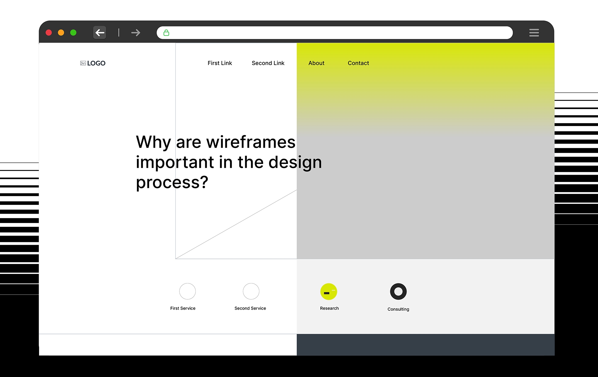 <p>ทำไมการทำ Wireframe จึงมีความสำคัญกับกระบวนการออกแบบ</p>