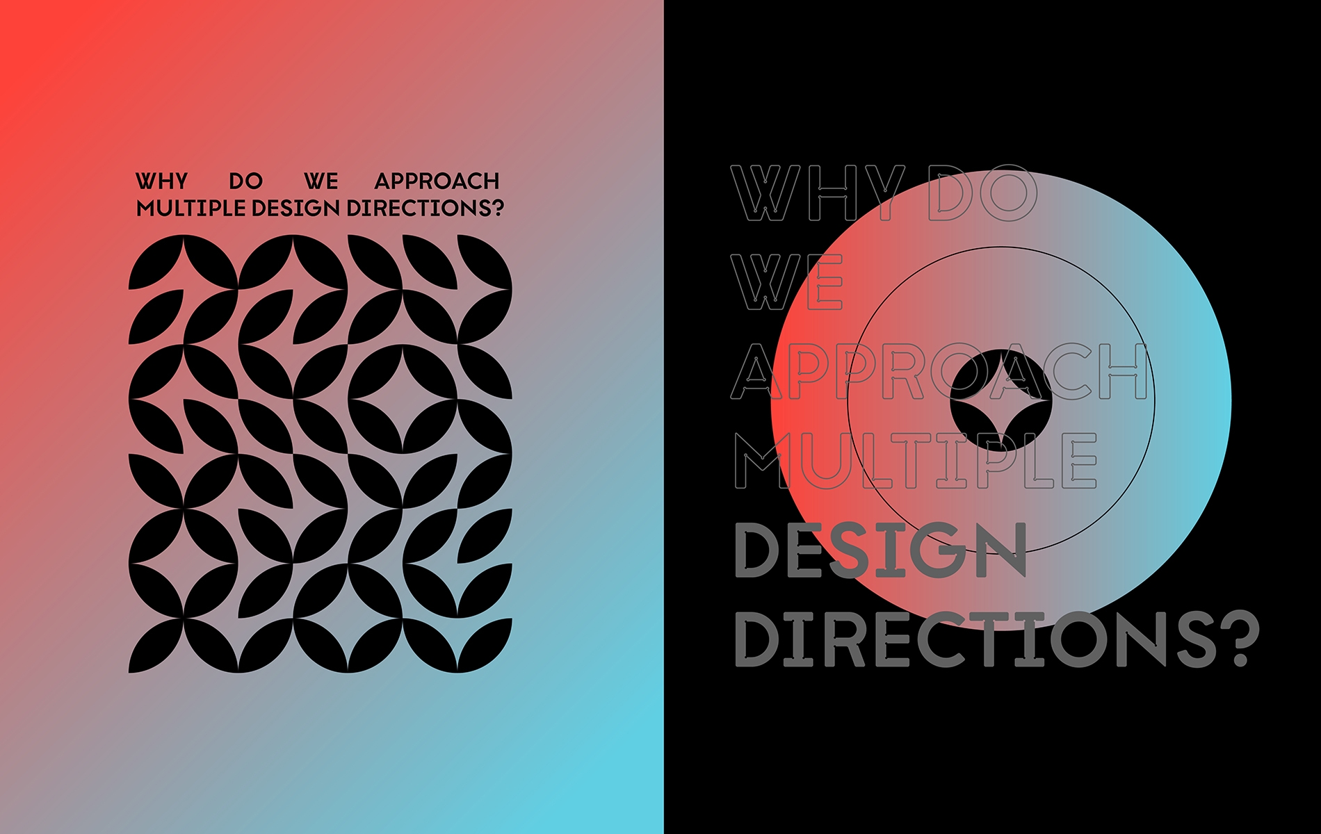 <p>Why Do We Propose Two Design Approaches?</p>
